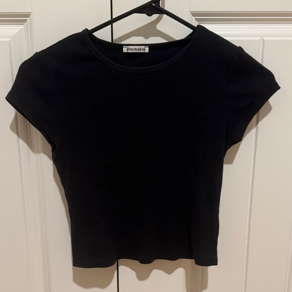 Black Reformarion Baby Tee